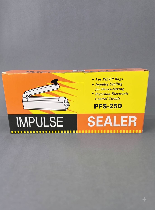 دستگاه پرس حرارتی و دوخت پلاستیک برقی اورجینال ۲۵ سانت ایمپالس سلر PFS-250